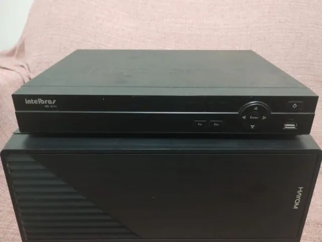 Gravador de vídeo DVR Intelbras VD 3016 HDMI 16 câmeras