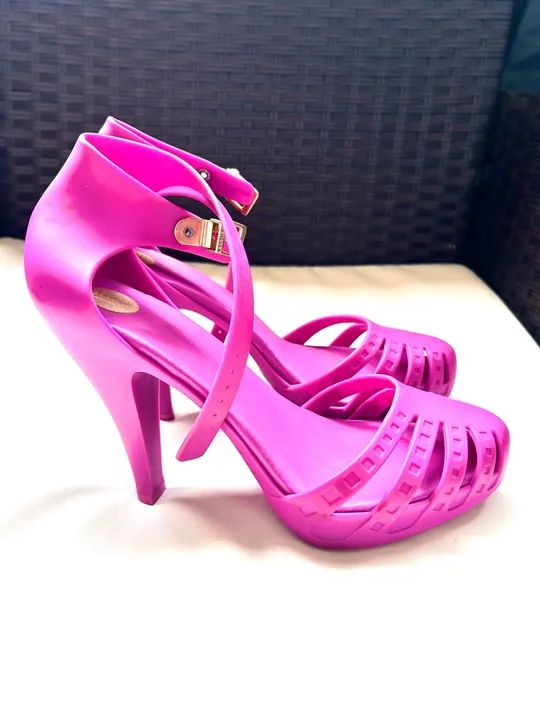 Melissa Eletric de Salto Alto Rosa Calçados Alto da Riviera