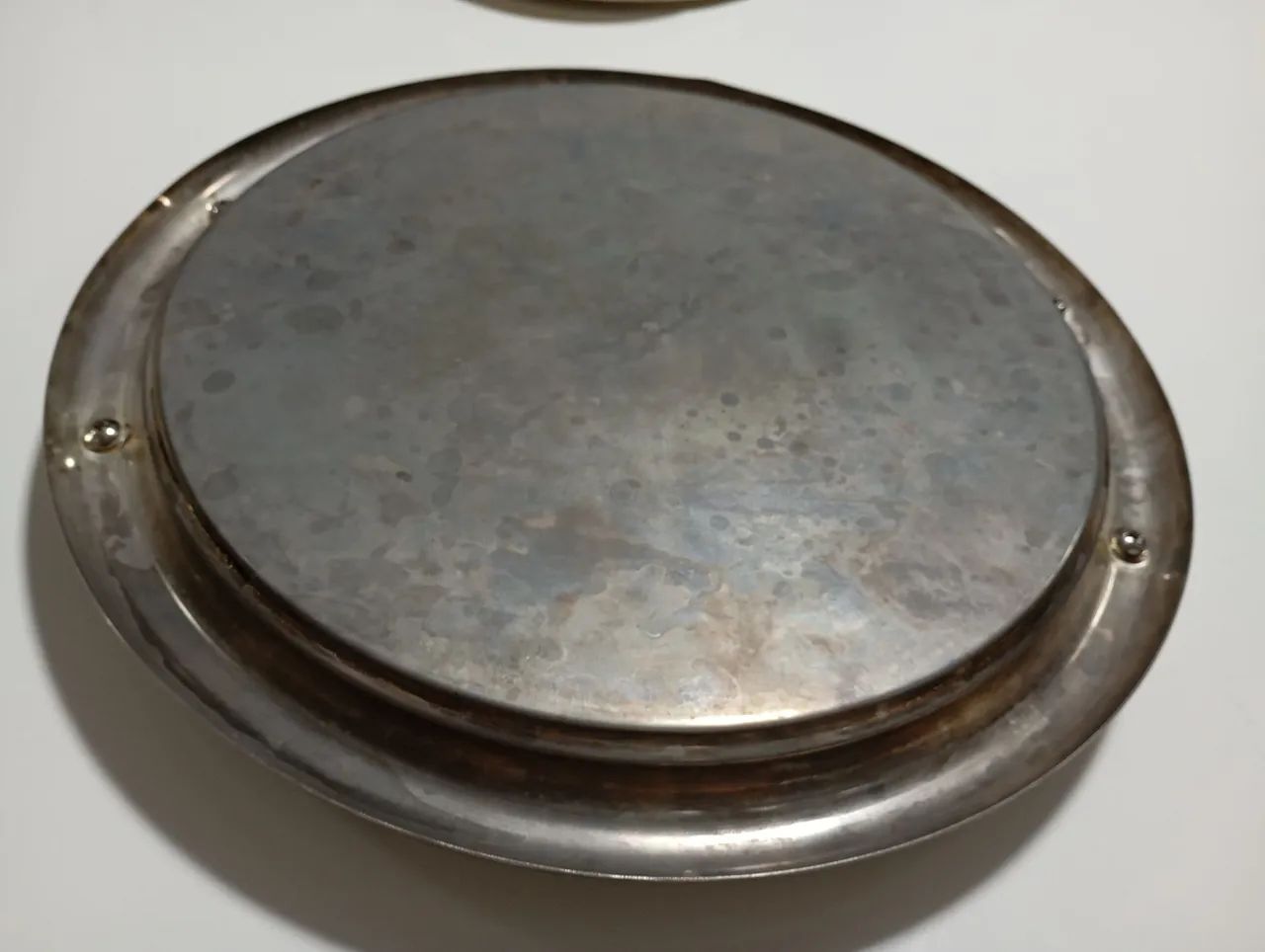Bandeja de Metal com Alças Douradas kit - Foto 2