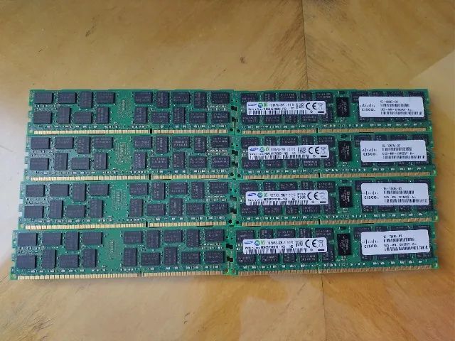   Memoria Samsung Servidor 16gb Ddr3l 1600 Ecc Rdimm M393b2g70db0-yk0 Aceito Trocas    - Foto 4