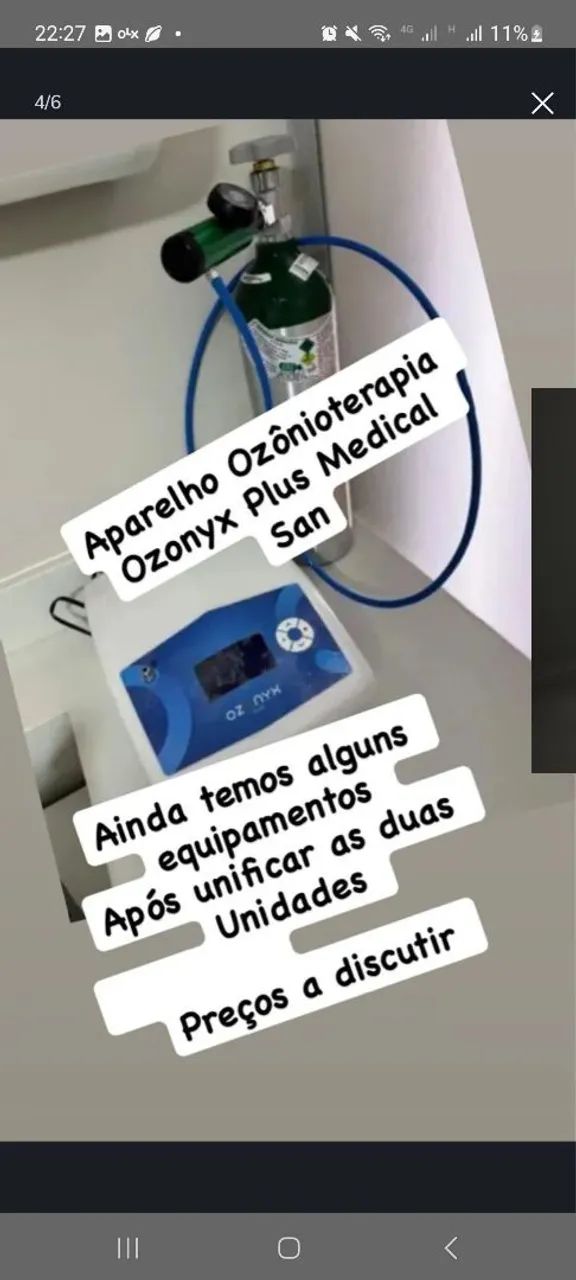 Máquina de ozônio 
