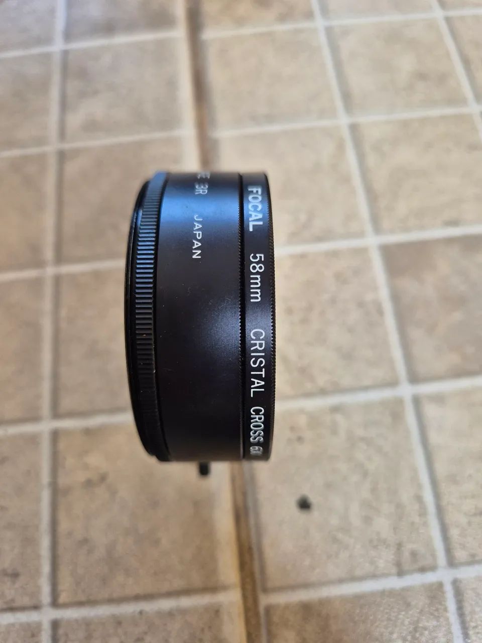 Lente pentax focal cristal cross 58mm