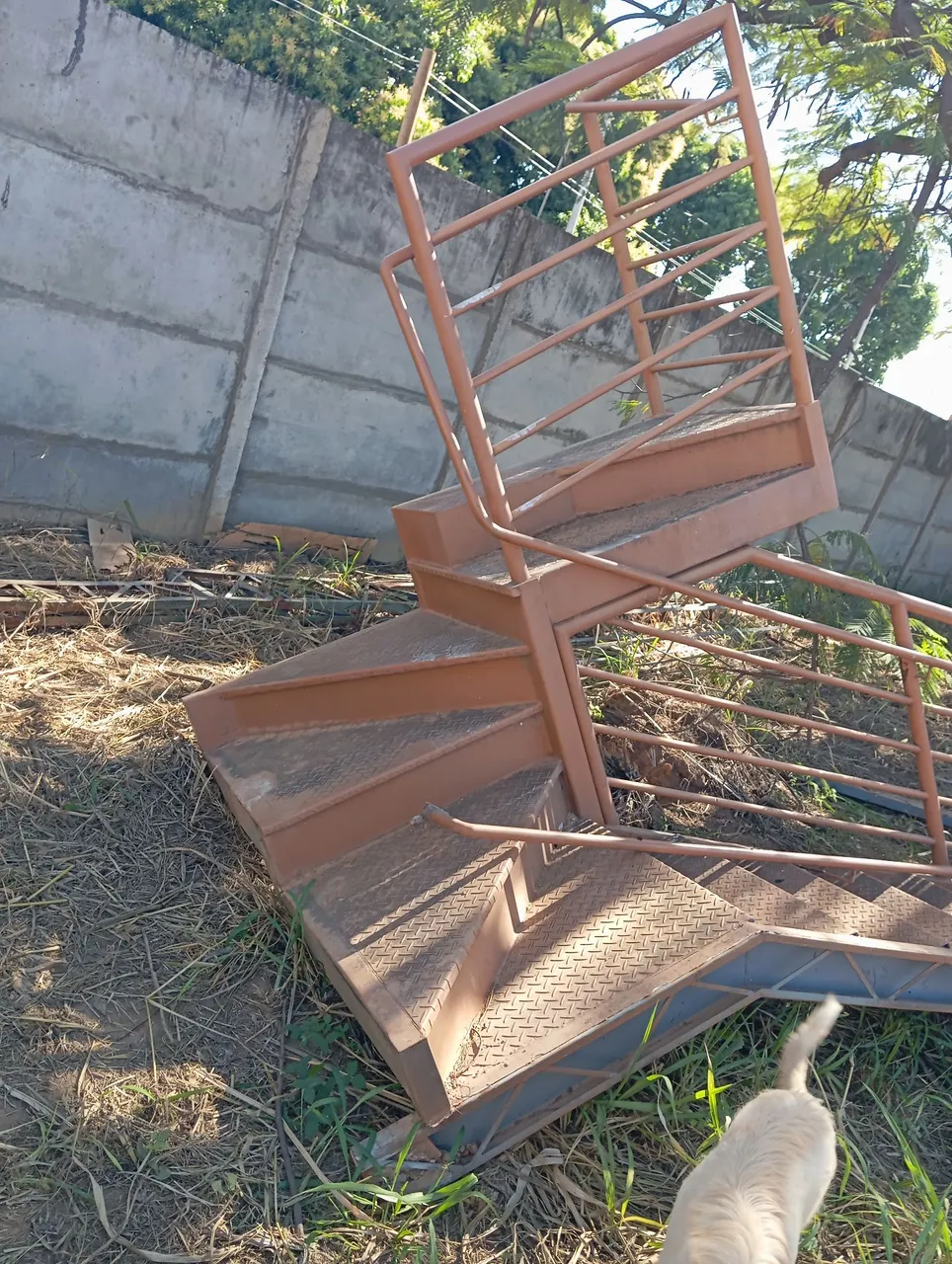 Escada de Metal para Construção