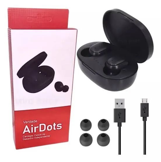 Fone de Ouvido Bluetooth Xiaomi Redmi AirDots 2 - Novo - Foto 2