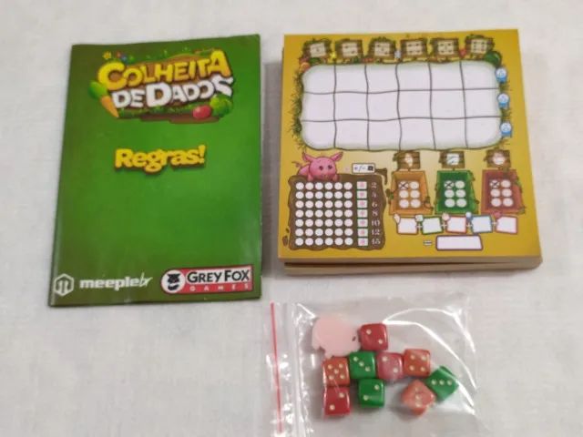 Colheita De Ddados + Xeque - Boardgame - Jogo De Tabuleiro - Foto 2