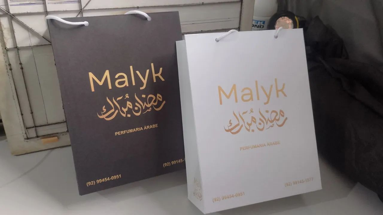 Sacolas de papel personalizadas a partir de R$:1,10 - Foto 3