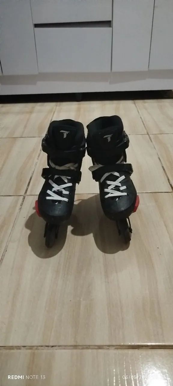 Patins Inline revolt- Tamanho 39 - Foto 3