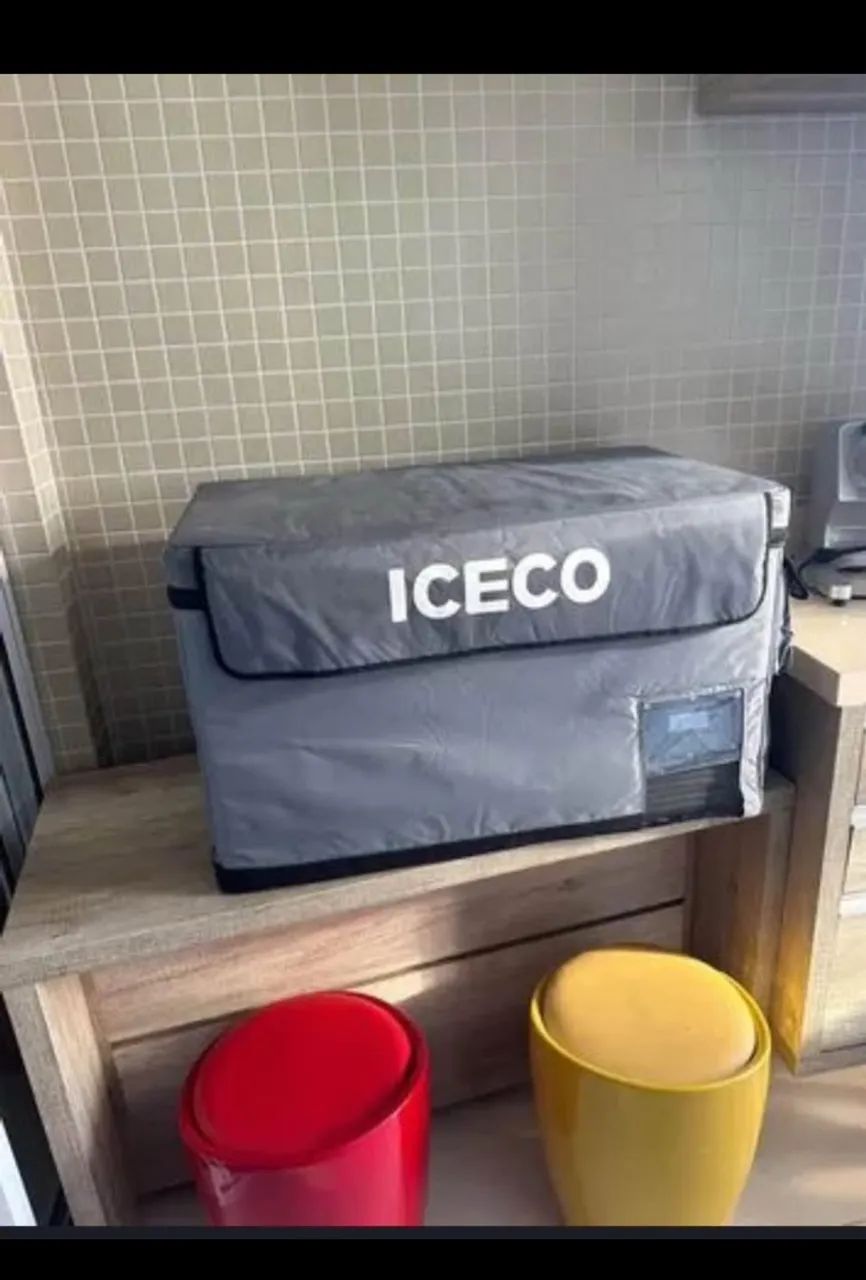 Freezer e geladeira portátil iceco 60 litros  - Foto 2