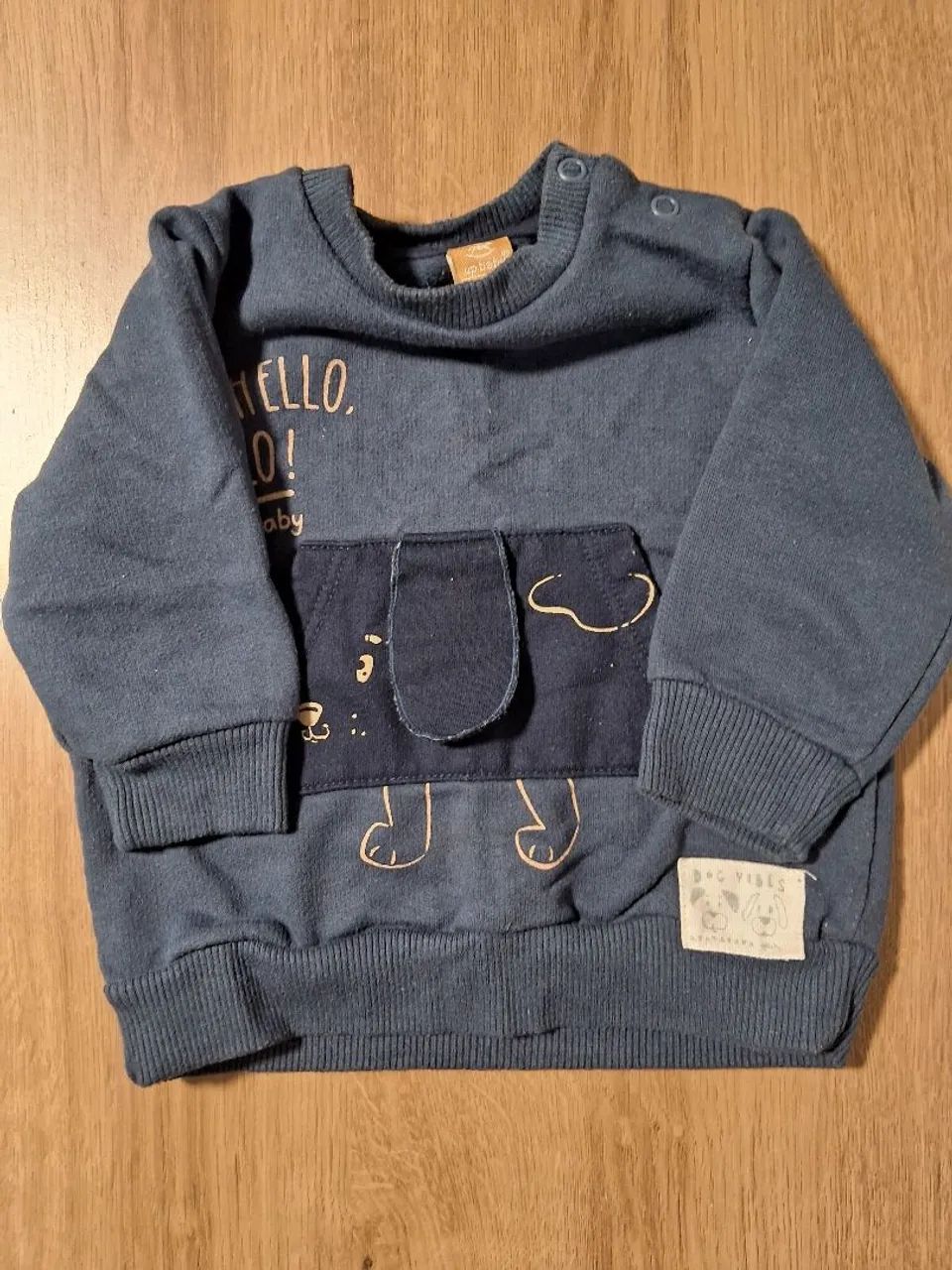 Conjunto Bebê - Blusa e Calça - Tamanho P - Foto 2