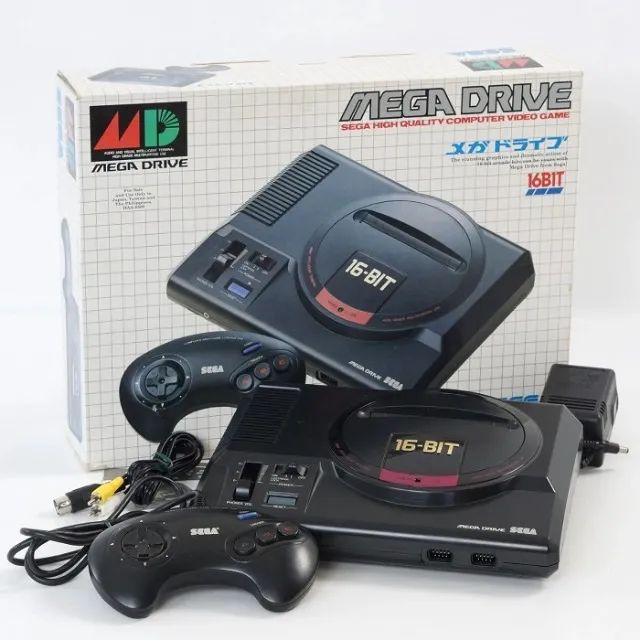 Mega Drive Japones - completo e impecavel - Item raro e unico