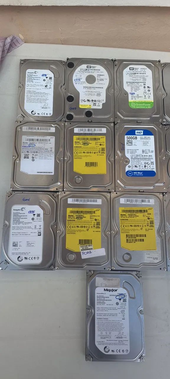 Lote com 13 hds Sata - Foto 2