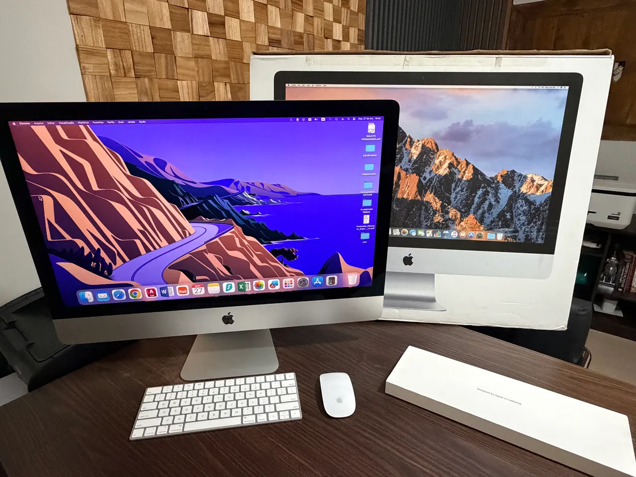 iMac2017 5K 27inch/3.4Ghz クアッドコア　1TB iMac (Retina 5K, 27 polegadas, 2017) - Especificações técnicas
