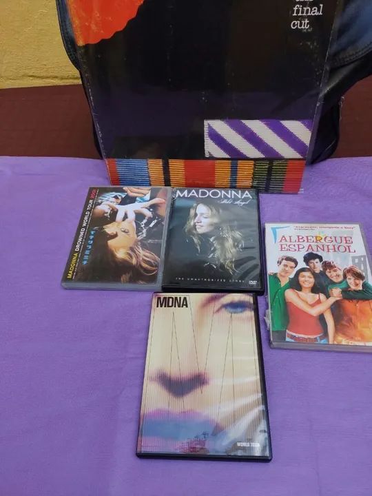 DVDs da Madonna World Tour 2001 e Filmes diversos, Envio.
