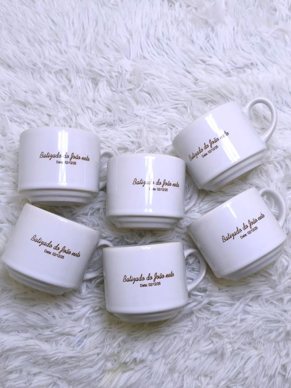 Xícara Personalizada - Lembrancinha de Batizado - Foto 2