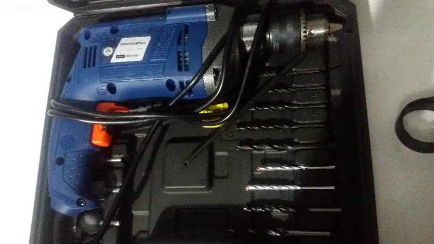 FURADEIRA DE IMPACTO SONGH TOOLS 127V 50/60HZ - 750W AZUL