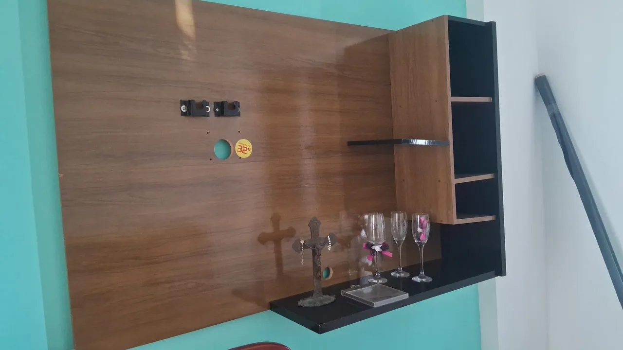 Rack com painel para TV
