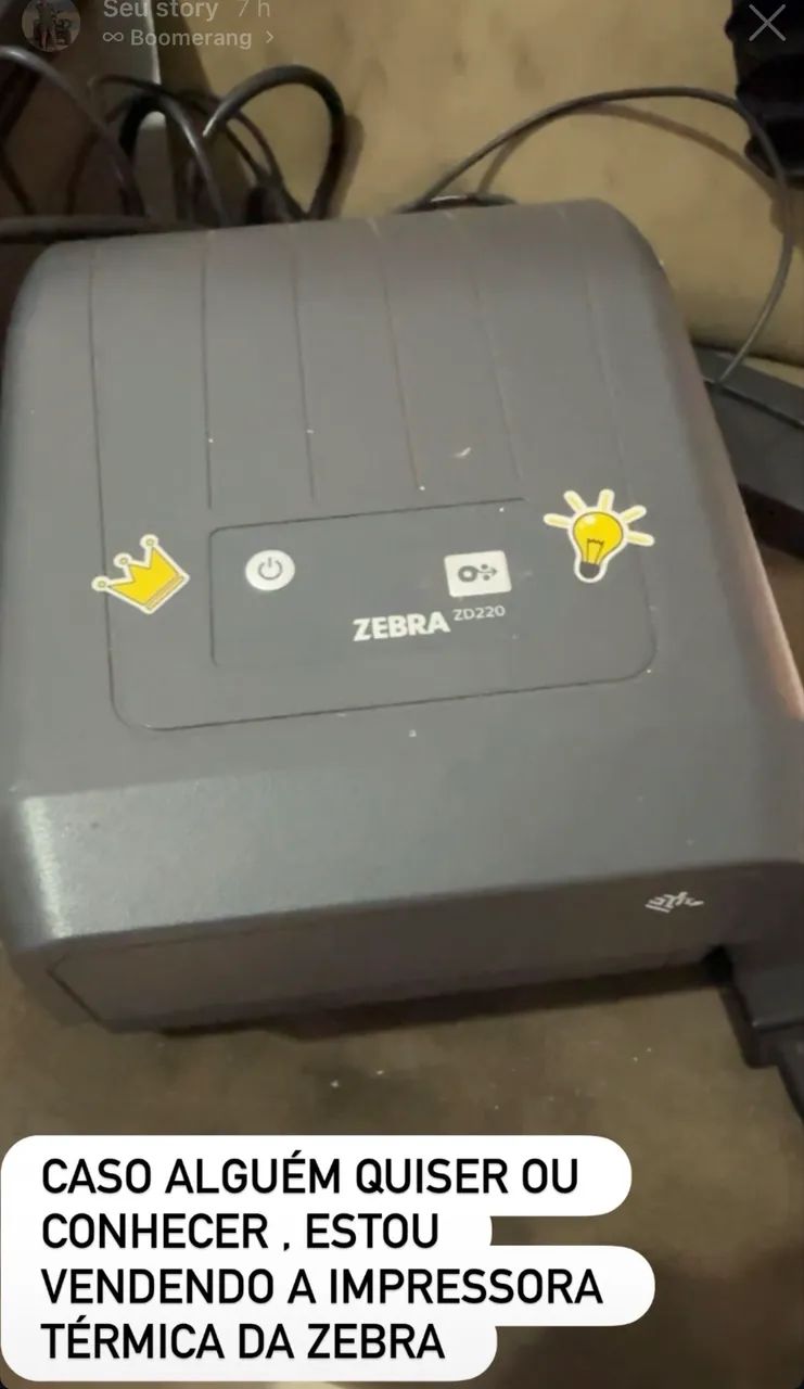 Impressora térmica zebra