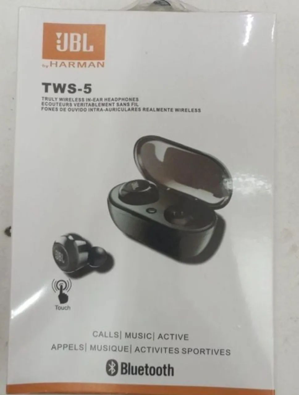 Fone de ouvido JBL TWS-5 Bluetooth - Novo
