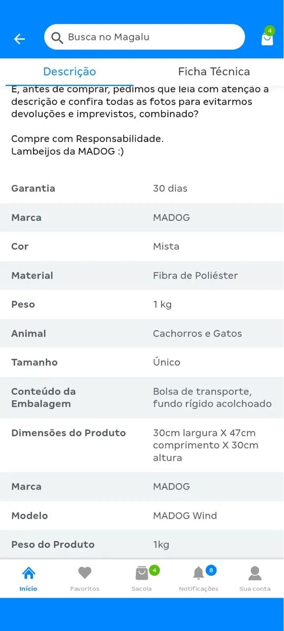 Bolsa de Transporte PET (NOVA) - Foto 4