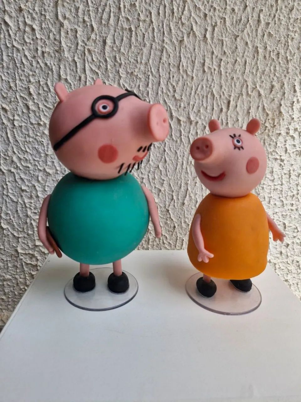 Bonecos Peppa Pig em Biscuit - Foto 4