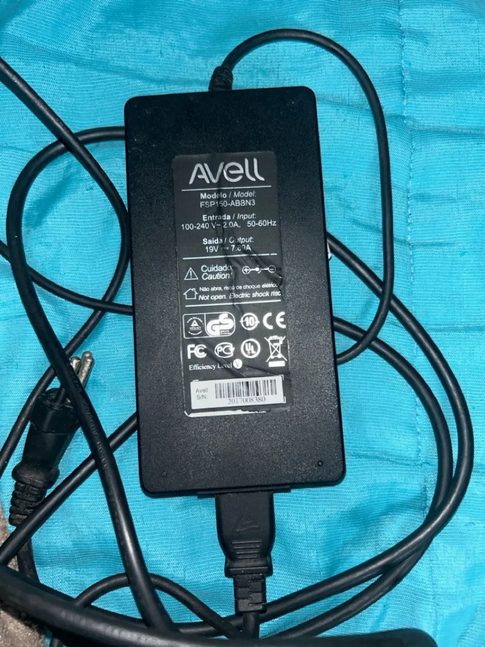 Fonte Avell FSP150-ABBN3 19V 7.89A