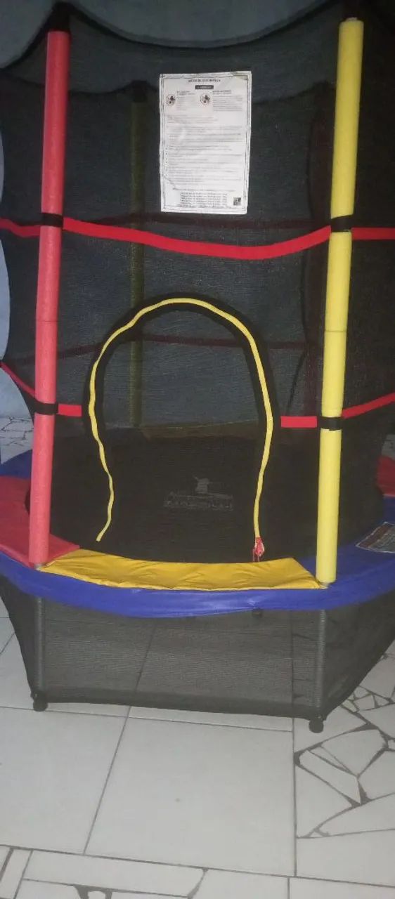 Pula pula Trampolím Infantil criança até 45kg - Foto 3