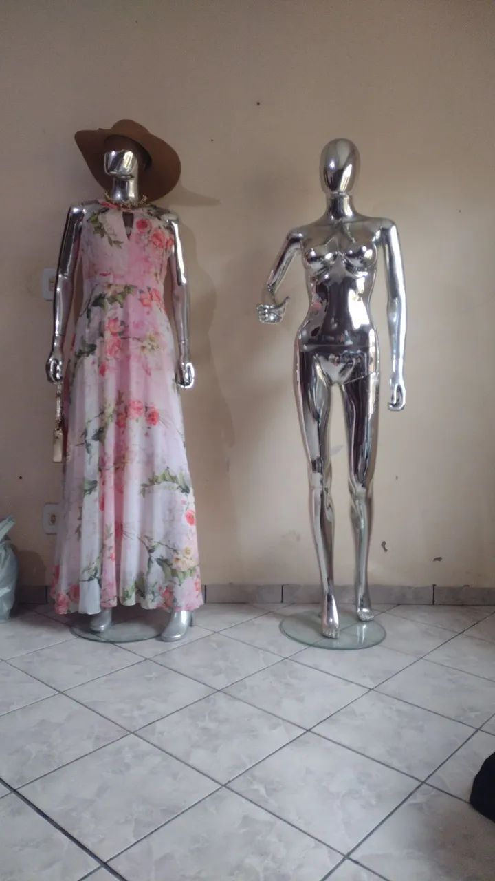 Vendo MANEQUINS prata completo  - Foto 2