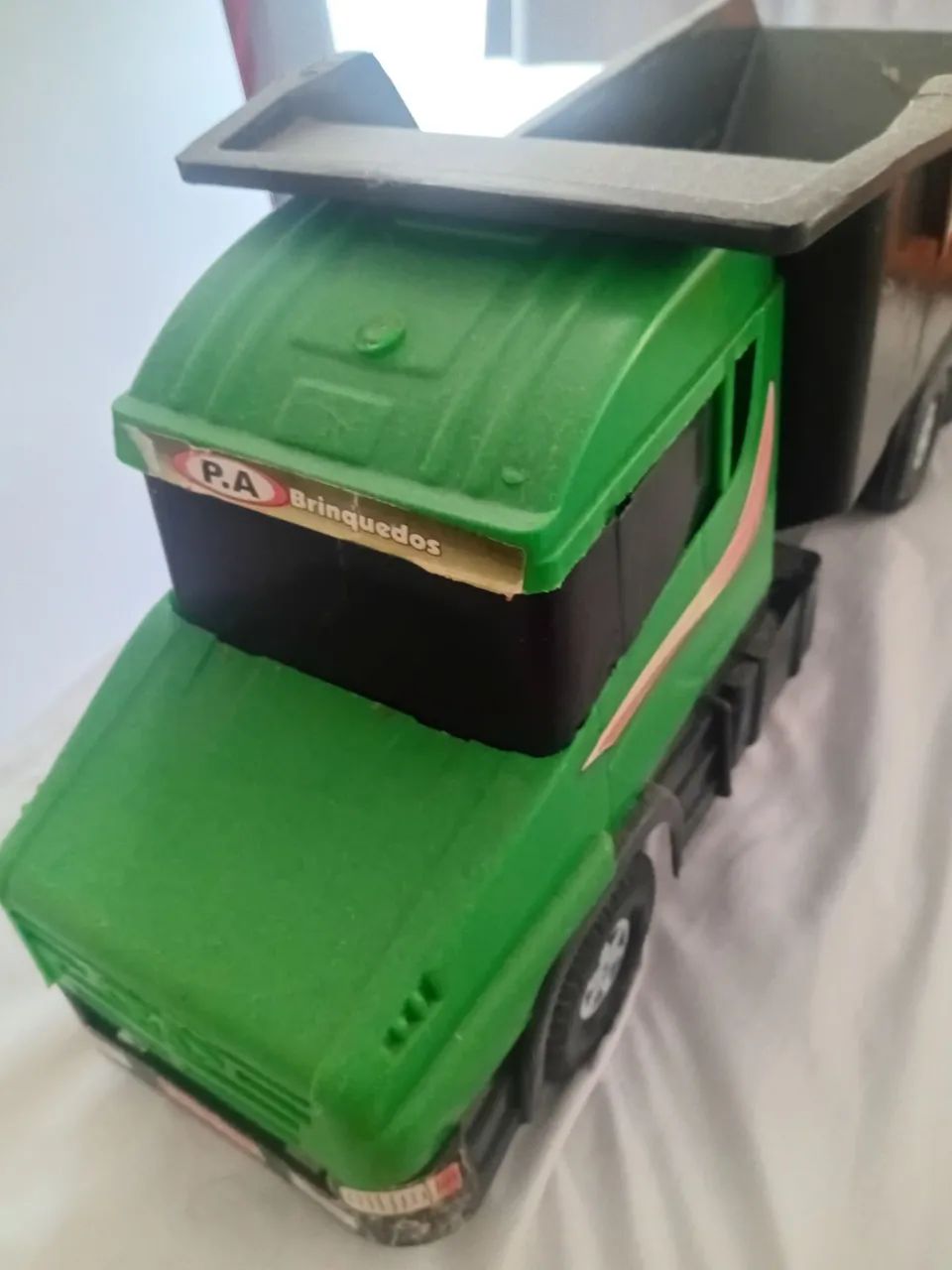 Caminhão de Brinquedo - Verde - Foto 2
