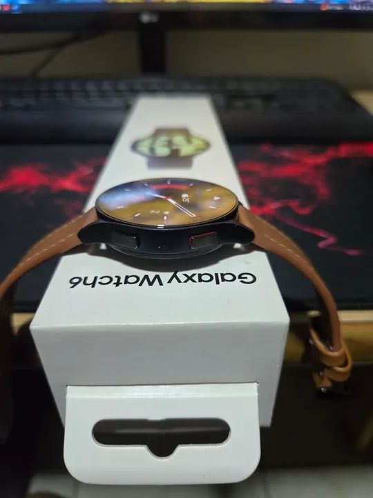 Samsung Galaxy Watch 6 44mm NA CAIXA aceito troca passo cartão - Foto 3