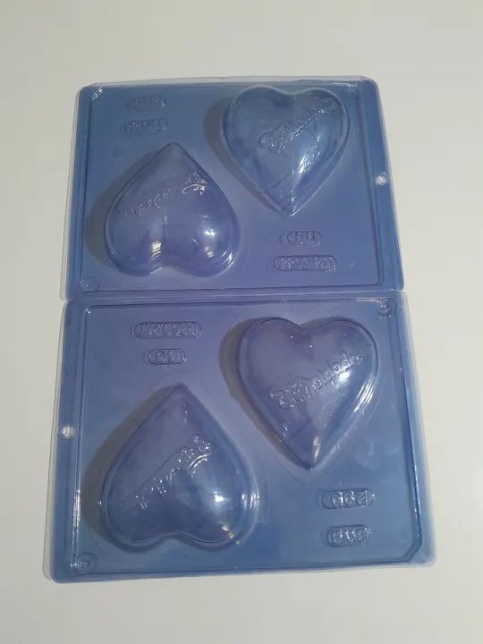 kit com formas de acetados trufas, ovos, corações e barras trufadas. - Foto 3