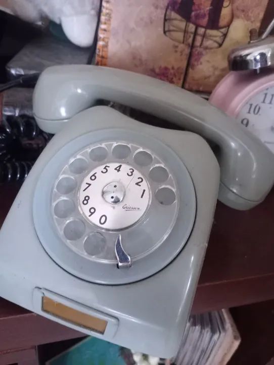 Telefone Fixo Antigo - Estilo Vintage