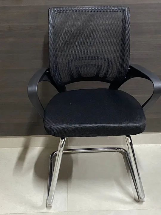 Cadeira tela mesh fixa 