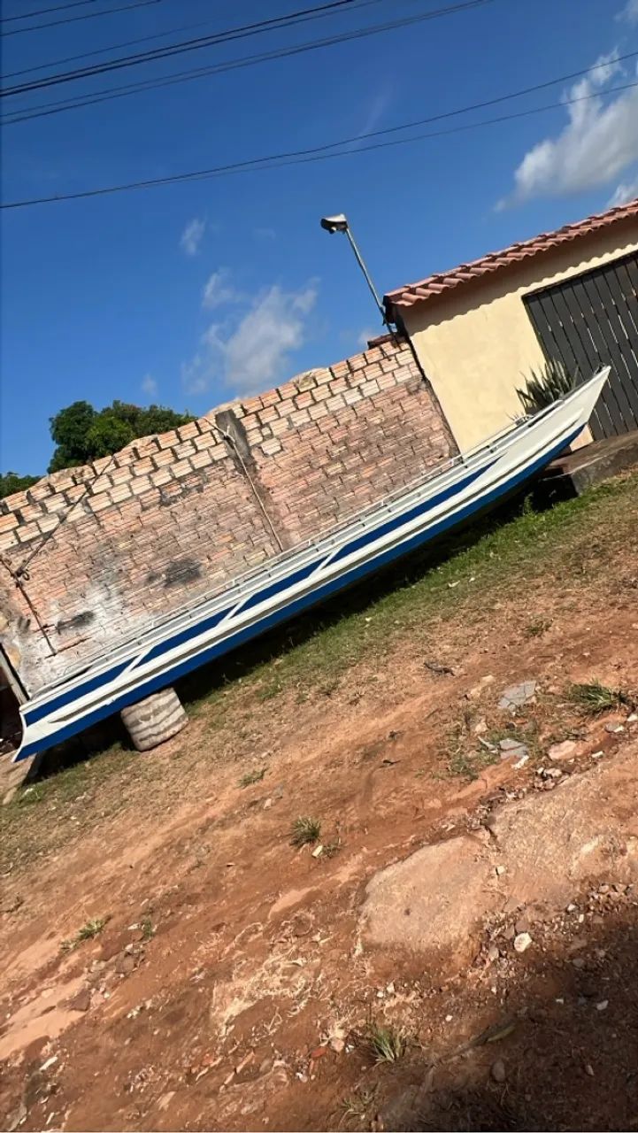 Canoa de alumínio 6 metros