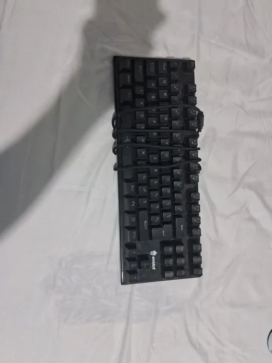 Teclado Gamer Evolut - Mecânico - RGB - Novo - Foto 4