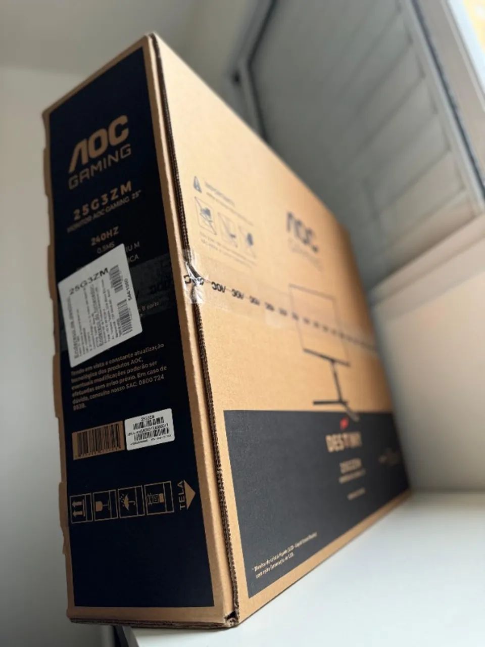 Monitor Gamer AOC Destiny novo com NF garantia (parcelo cartão)