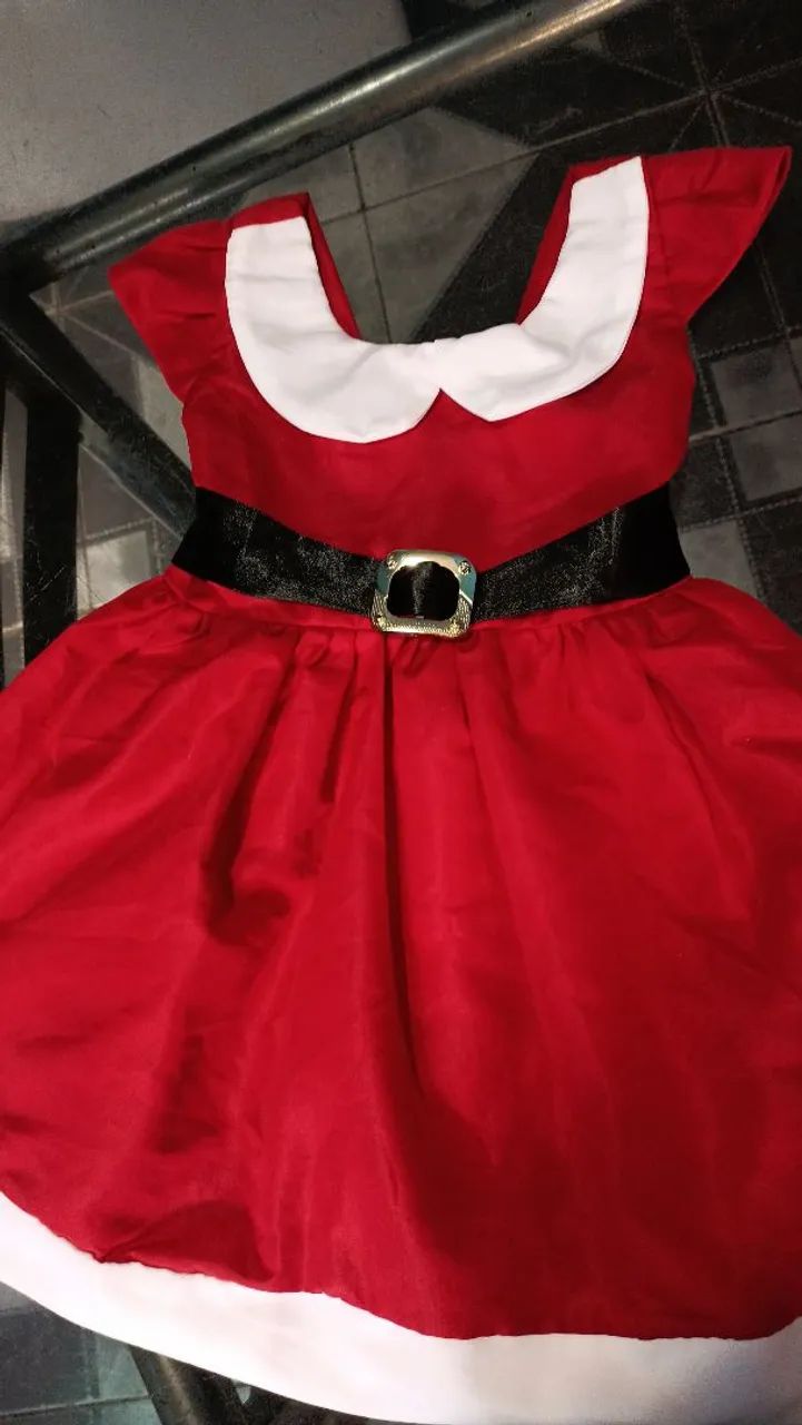 Vestido mamãe noel 