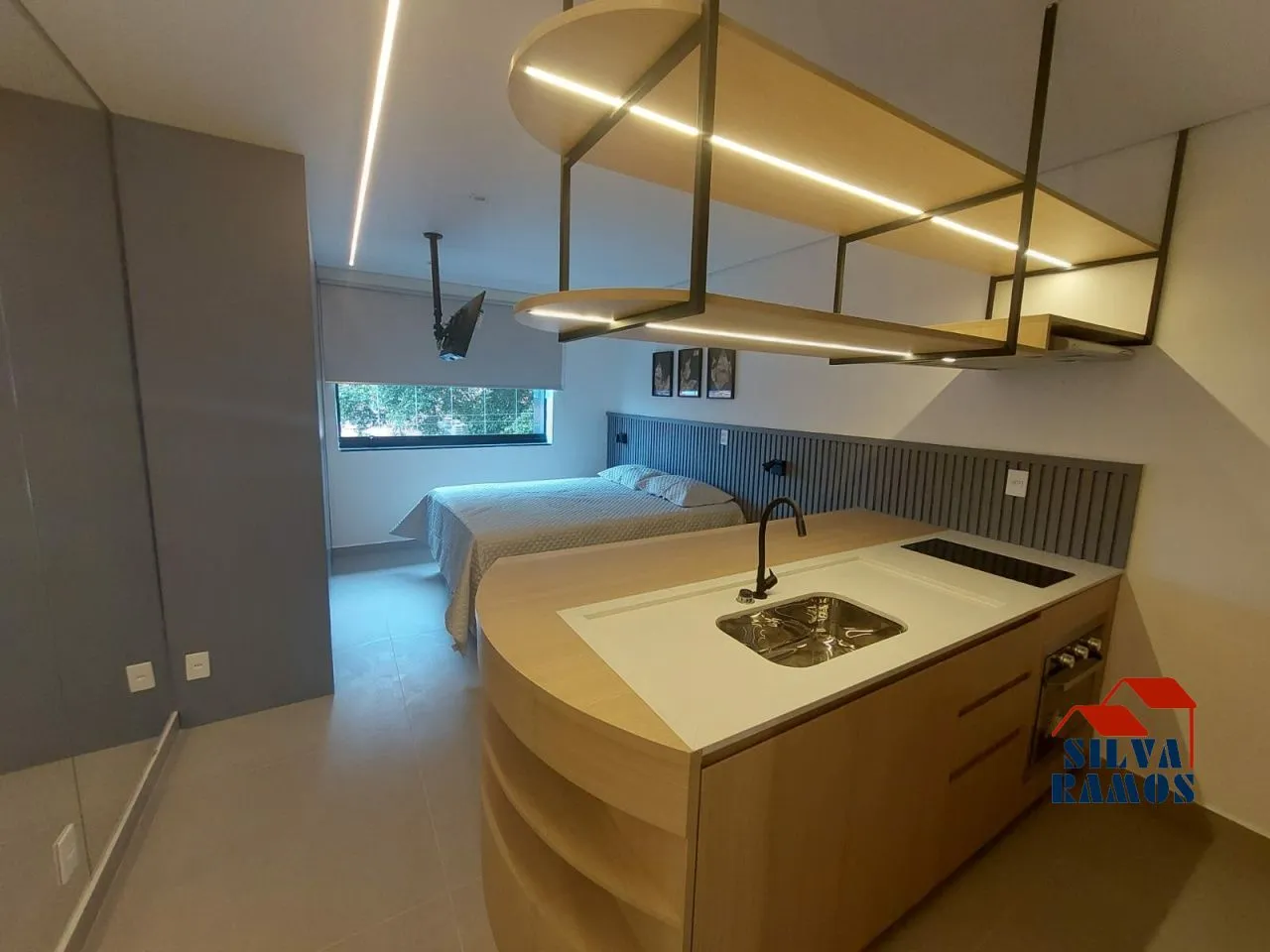 Studio mobiliado para alugar em Moema- São Paulo