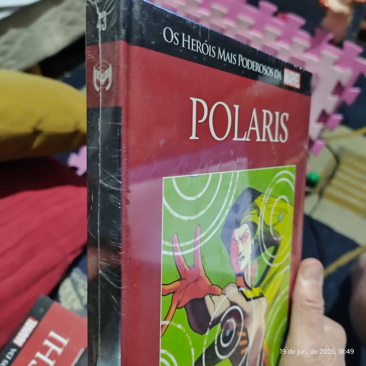 Capa Vermelha nr 43,Polaris - Os Heróis Mais Poderosos da Marvel - Foto 3
