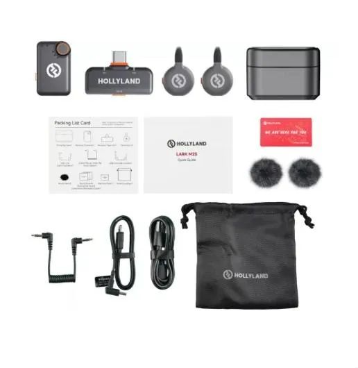 Microfone de Lapela Hollyland Lark M2 Combo / Lark M2S Combo (Lacrados) - Foto 5