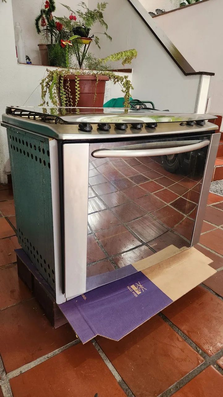 Fogão de embutir 5 bocas Eletrolux