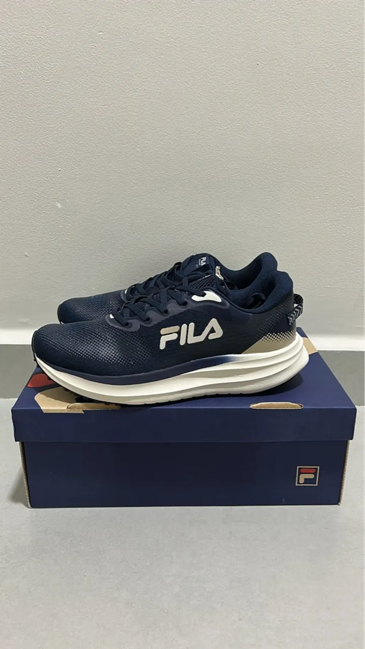 Tênis Fila Masculino Azul Marinho - Tam 39 e 41