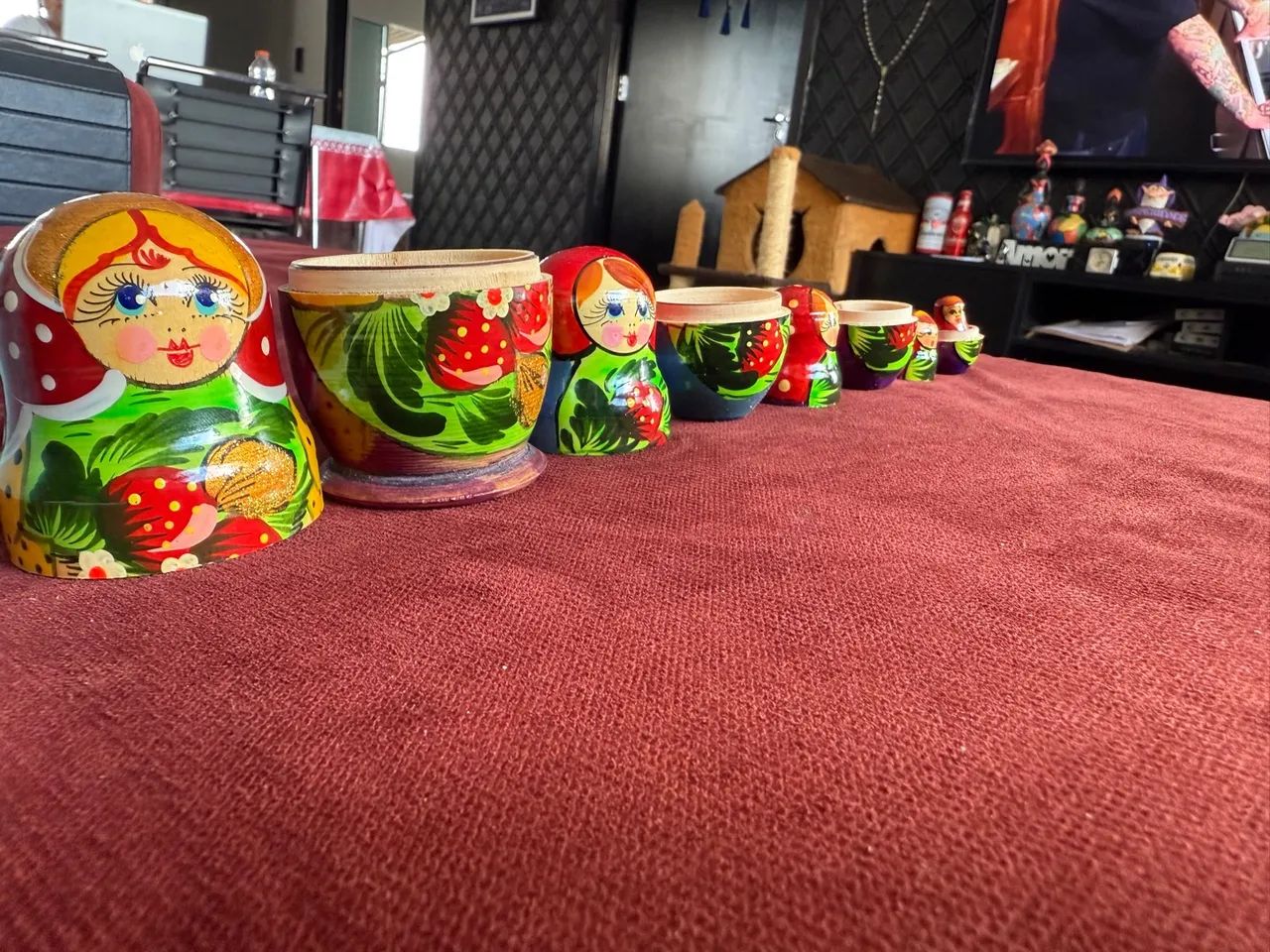 Boneca russa em madeira - Foto 3