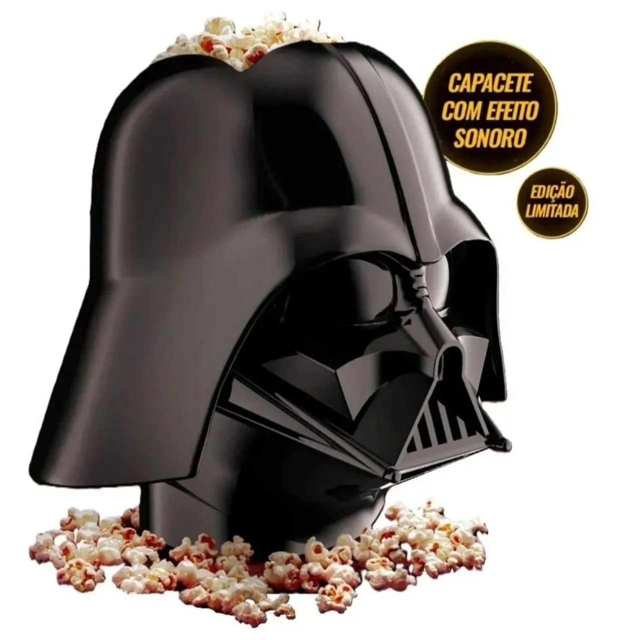 Balde pipoca com som Darth Vader