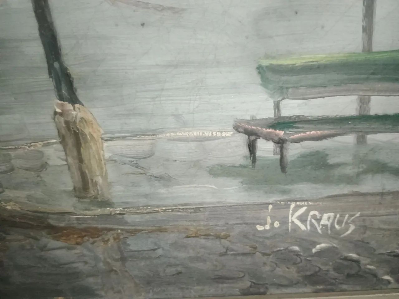 Quadro de pintura a óleo - Cidade Europeia - Foto 2