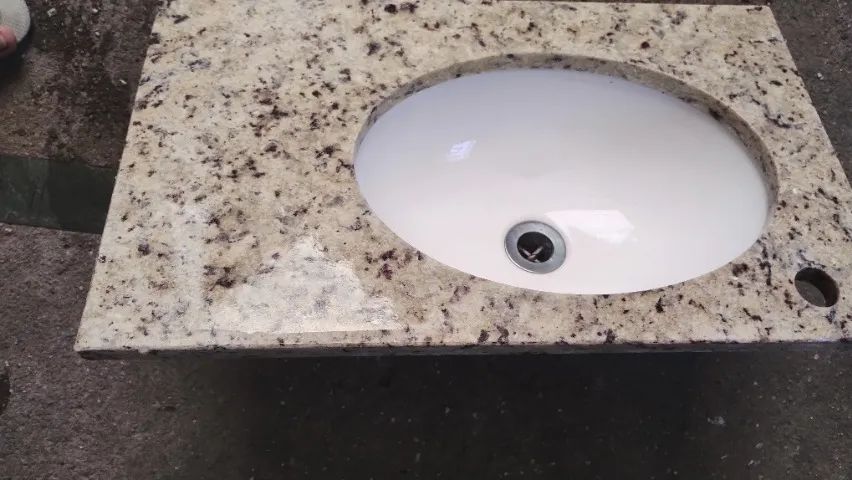 Pia em Granito para banheiro  - Foto 2