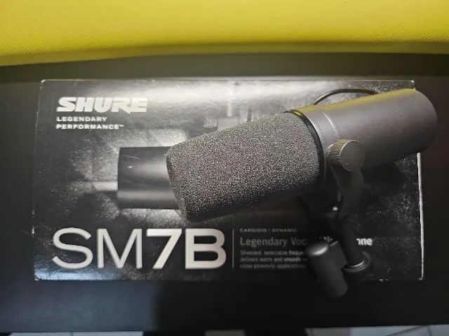 Shure SM7B Microfone Dinâmico - Original