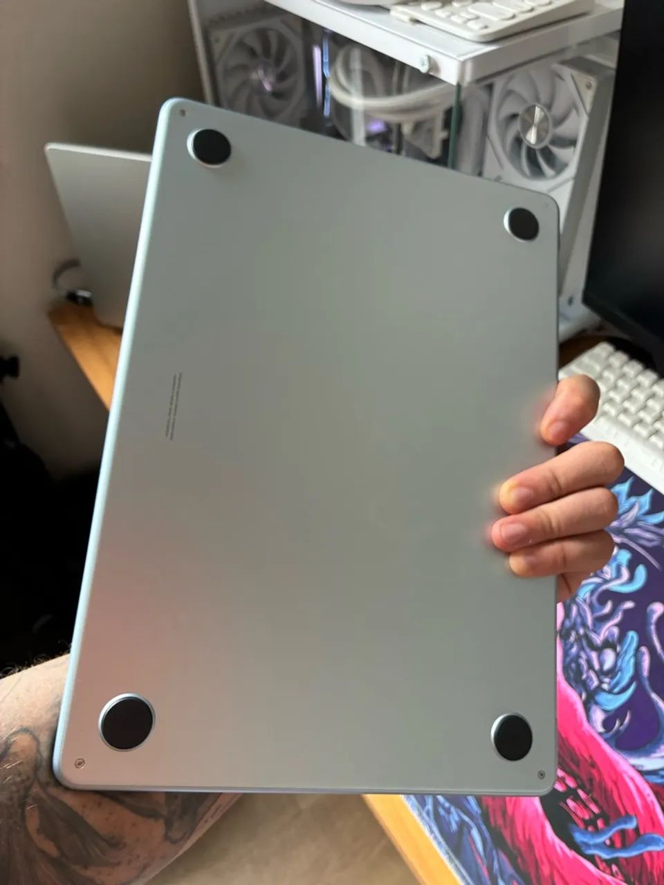 MacBook Air M4 13 Polegadas Azul 256GB 16GB RAM  - Foto 4