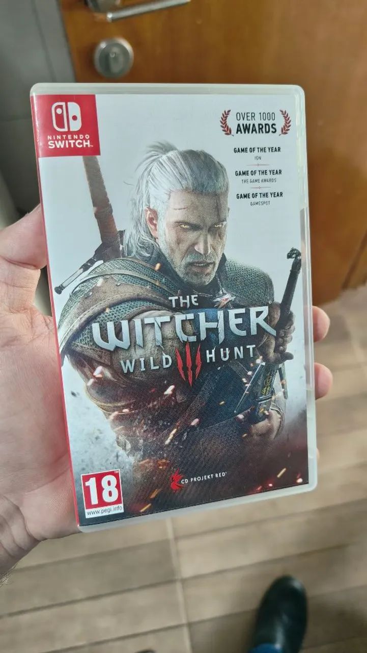 The Witcher 3 Switch com Nota fiscal