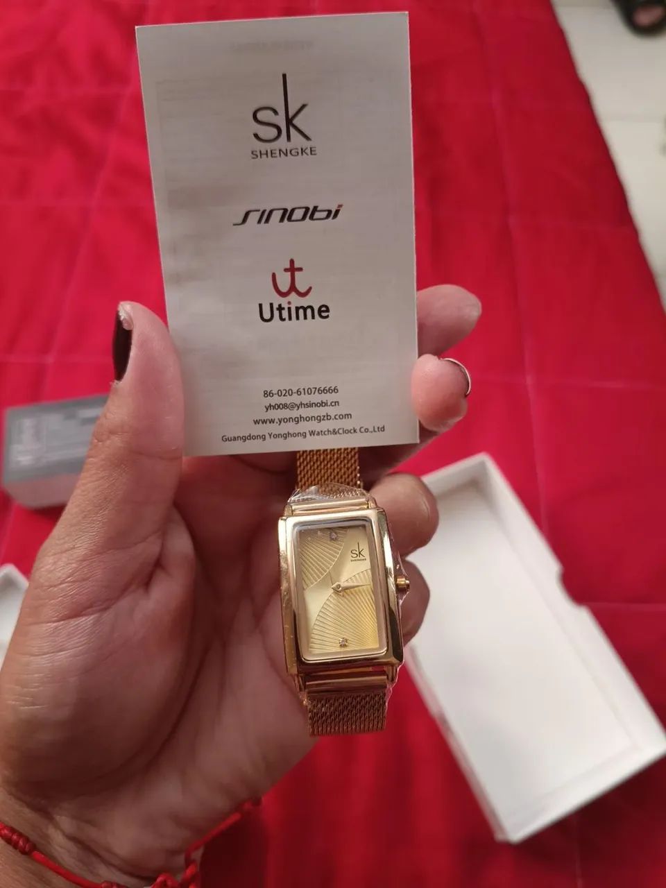 Relógio Original Sk shengke - Foto 4