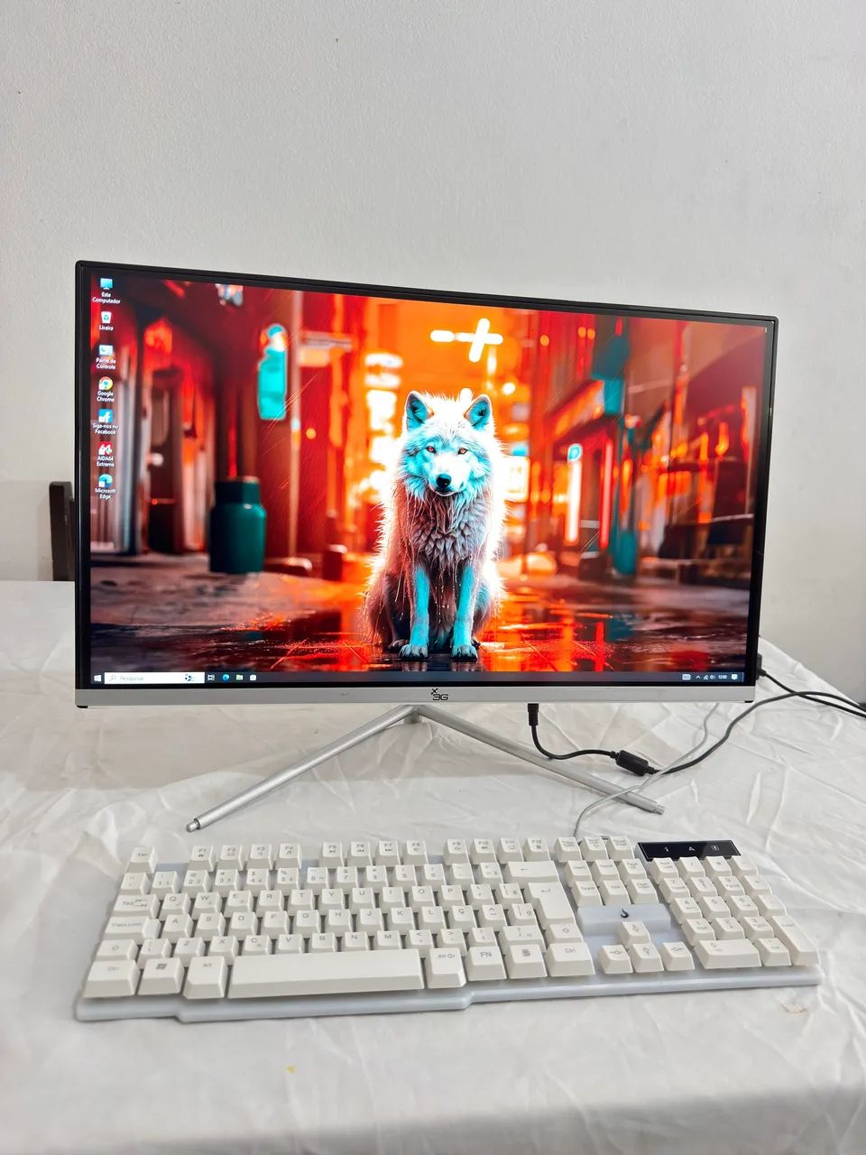 All in One i5 semi novo tela Full HD Windows 10 SSD - Foto 5